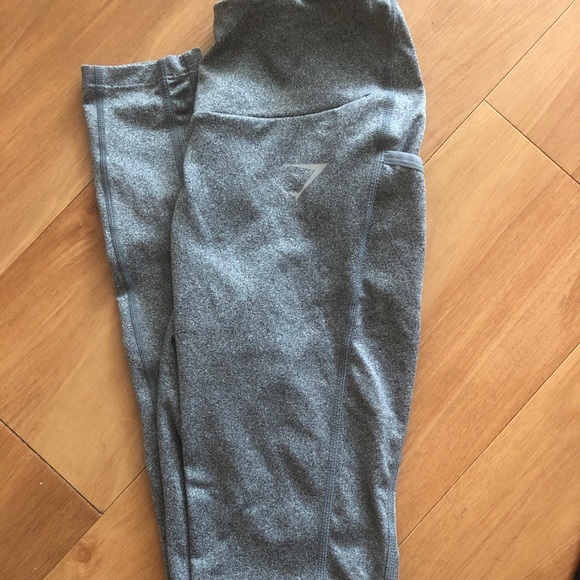 Gymshark Pants - 2 GYMSHARK leggings BUNDLE black and gray !